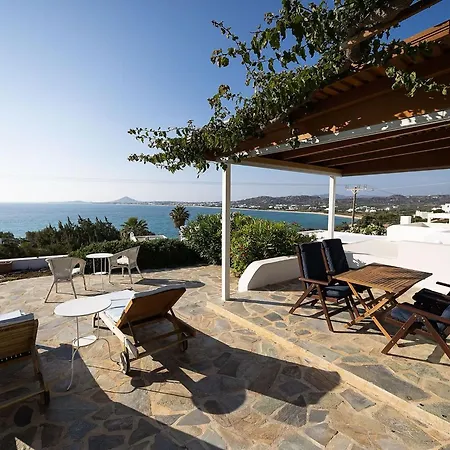 Charming Naxos Villa, Ocean Views, Modern Comfort, Tranquil Escape Mikri Vigla